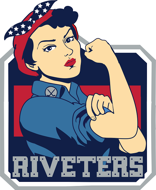 New York Riveters 2015-Pres Primary Logo iron on heat transfer